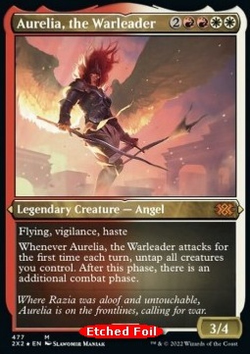 Magic: The Gathering Aurelia, the Warleader