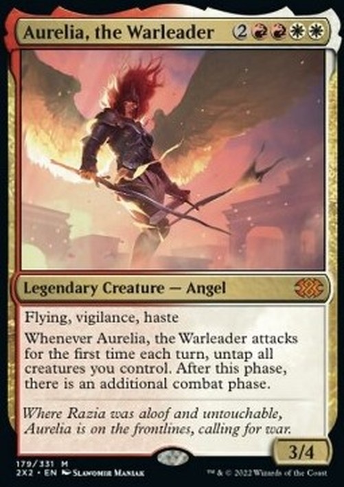 Magic: The Gathering Aurelia, the Warleader