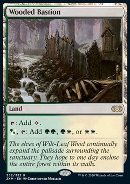 Magic: The Gathering Wooded Bastion