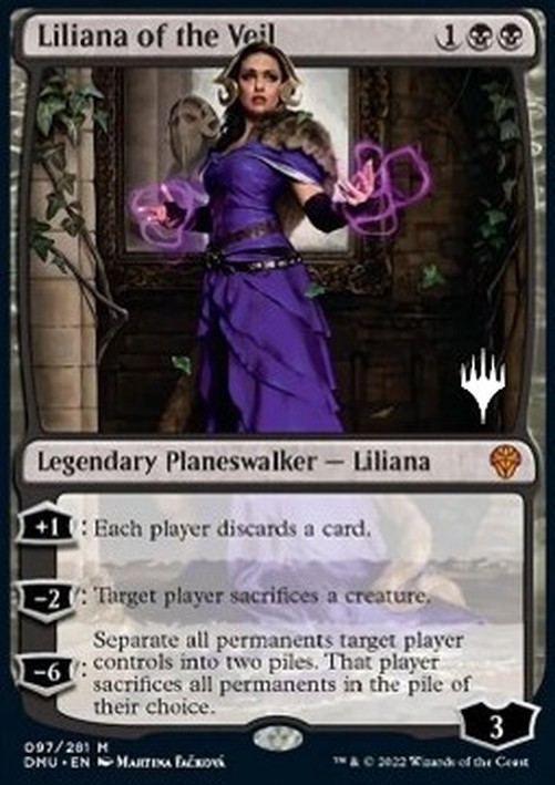 Magic: The Gathering Liliana of the Veil (V.2)