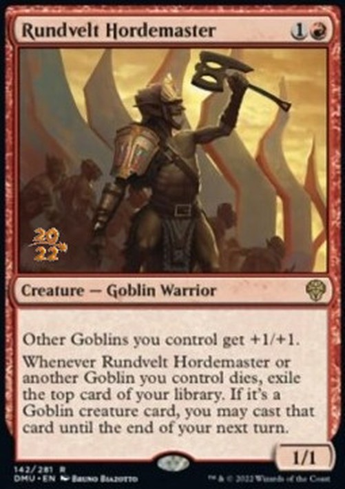 Magic: The Gathering Rundvelt Hordemaster (V.1)