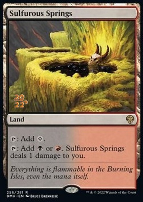Magic: The Gathering Sulfurous Springs (V.1)