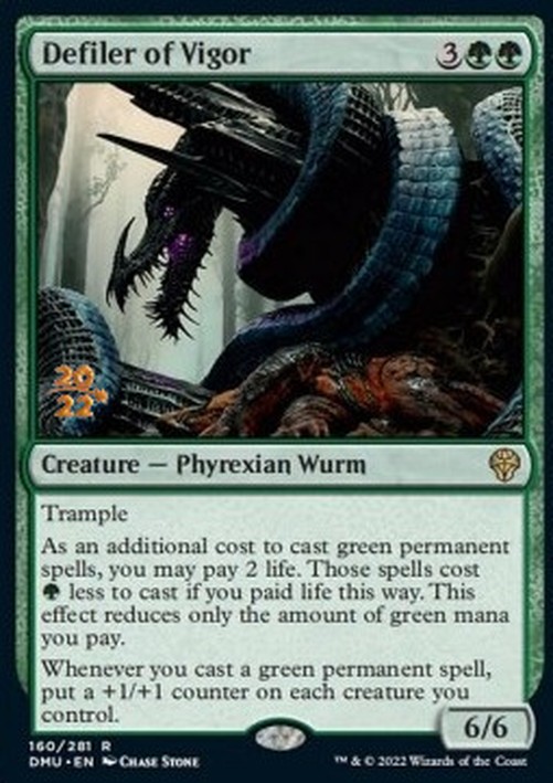 Magic: The Gathering Defiler of Vigor (V.1)