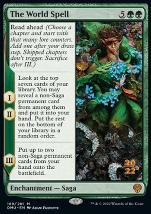 Magic: The Gathering The World Spell (V.1)