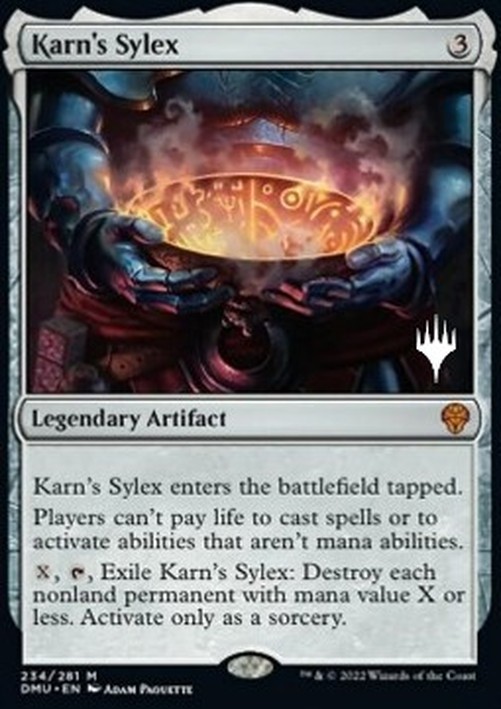 Magic: The Gathering Karn's Sylex (V.2)