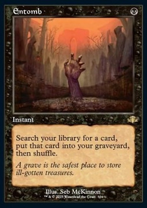 Magic: The Gathering Entomb (V.1)