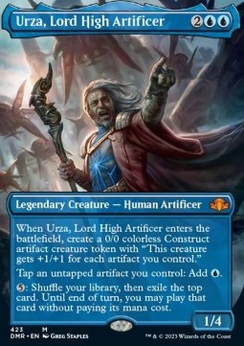Magic: The Gathering Urza, Lord High Artificer (V.2)
