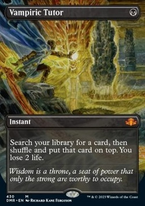 Magic: The Gathering Vampiric Tutor (V.2)