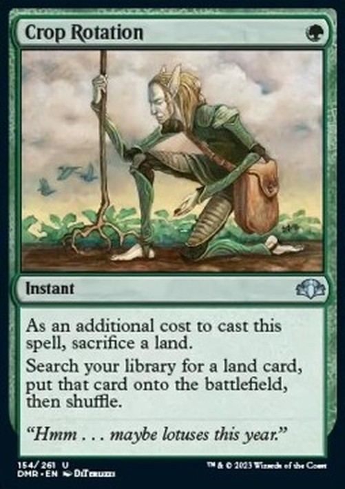Magic: The Gathering Crop Rotation