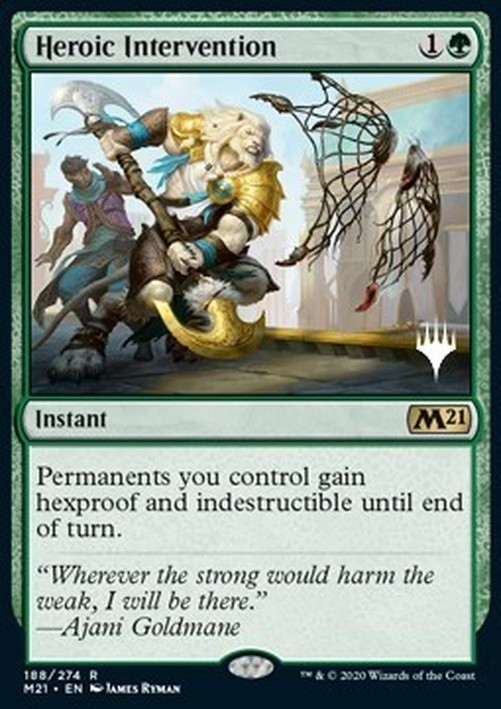 Magic: The Gathering Heroic Intervention (V.1)