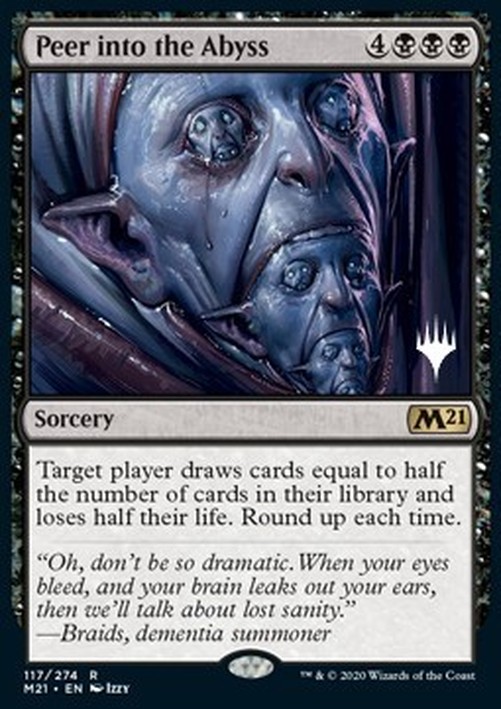 Magic: The Gathering Peer into the Abyss (V.1)