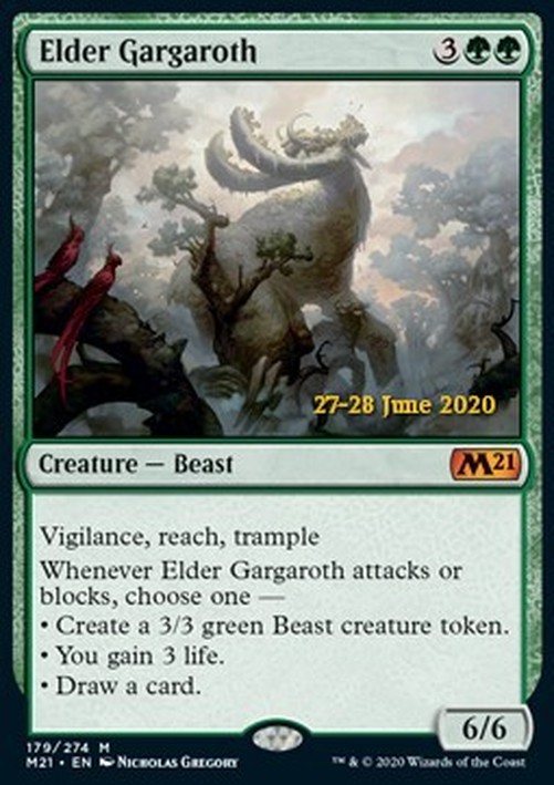 Magic: The Gathering Elder Gargaroth (V.2)