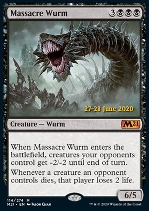 Magic: The Gathering Massacre Wurm (V.2)