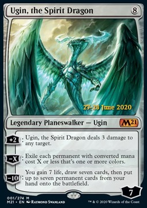 Magic: The Gathering Ugin, the Spirit Dragon (V.2)