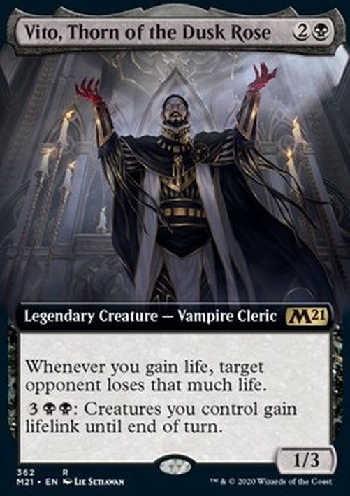Magic: The Gathering Vito, Thorn of the Dusk Rose