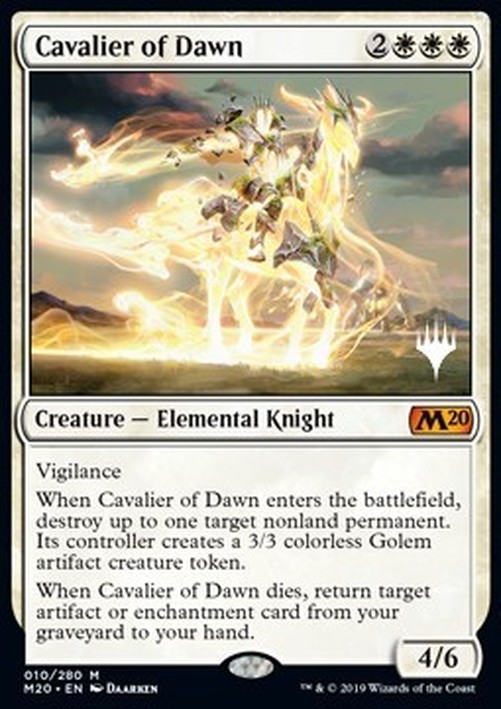 Magic: The Gathering Cavalier of Dawn