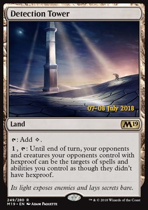 Magic: The Gathering Detection Tower