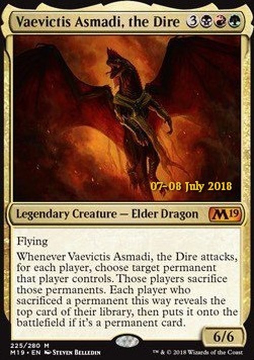 Magic: The Gathering Vaevictis Asmadi, the Dire