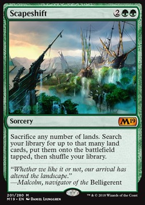 Magic: The Gathering Scapeshift