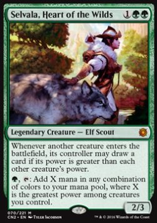 Magic: The Gathering Selvala, Heart of the Wilds