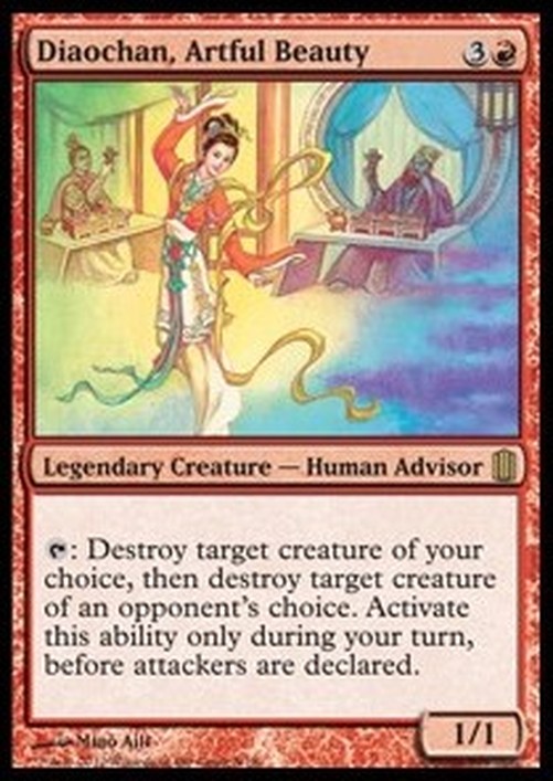 Magic: The Gathering Diaochan, Artful Beauty