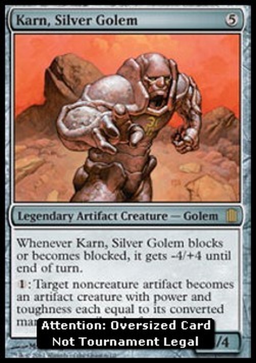 Magic: The Gathering Karn, Silver Golem