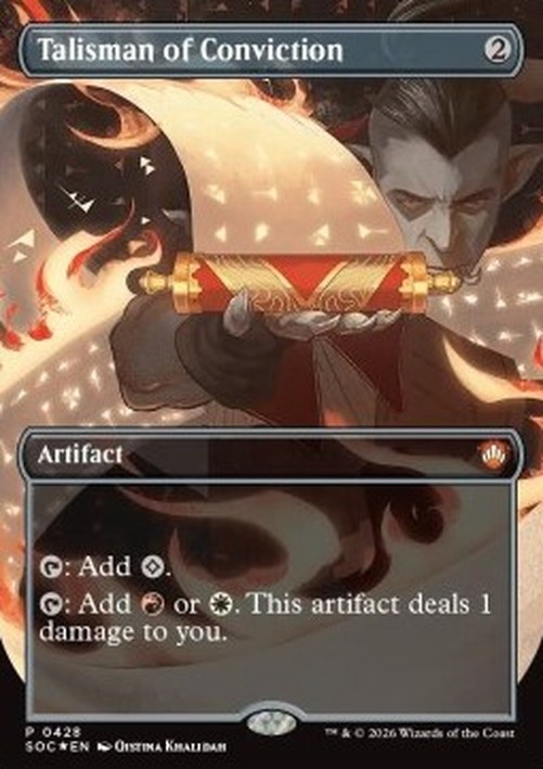 Magic: The Gathering Talisman of Conviction