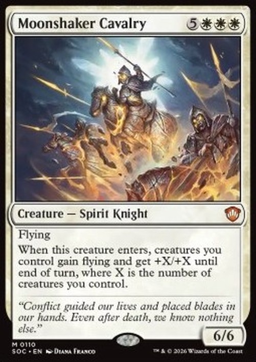 Magic: The Gathering Moonshaker Cavalry