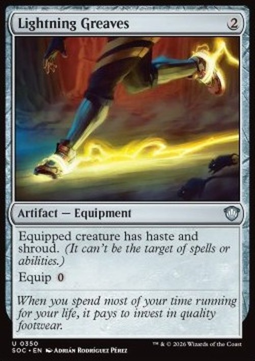 Magic: The Gathering Lightning Greaves