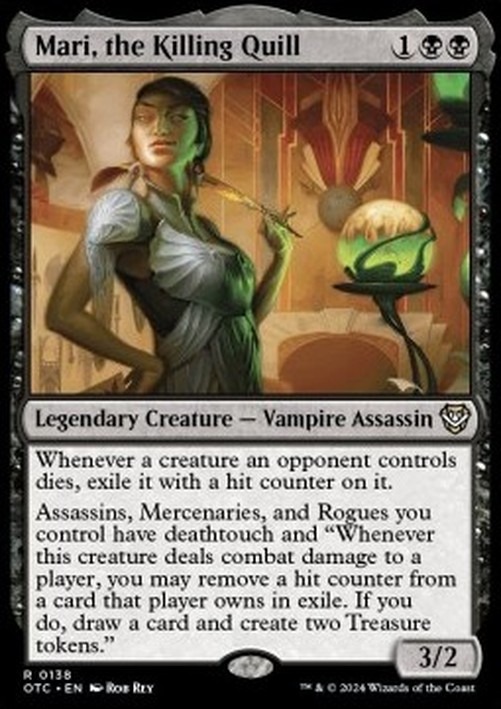 Magic: The Gathering Mari, the Killing Quill