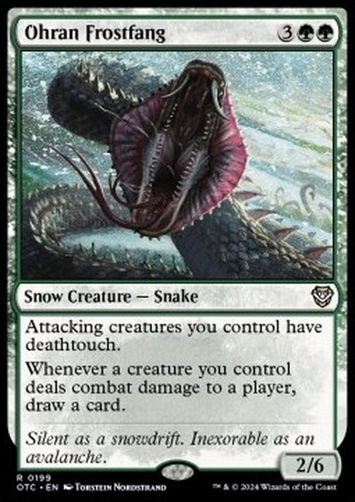 Magic: The Gathering Ohran Frostfang
