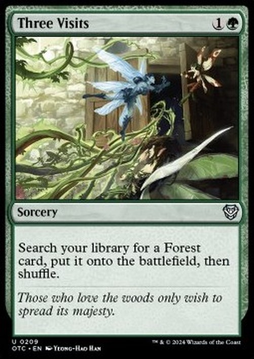 Magic: The Gathering Three Visits