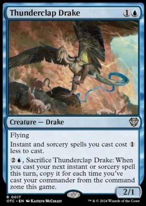 Magic: The Gathering Thunderclap Drake