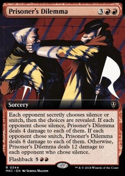 Magic: The Gathering Prisoner's Dilemma
