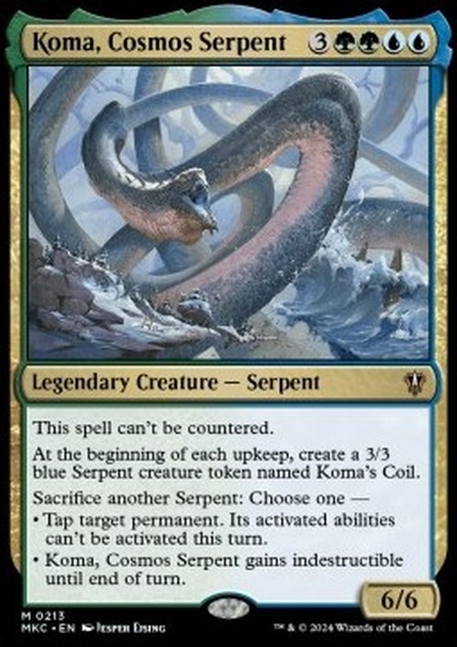 Magic: The Gathering Koma, Cosmos Serpent