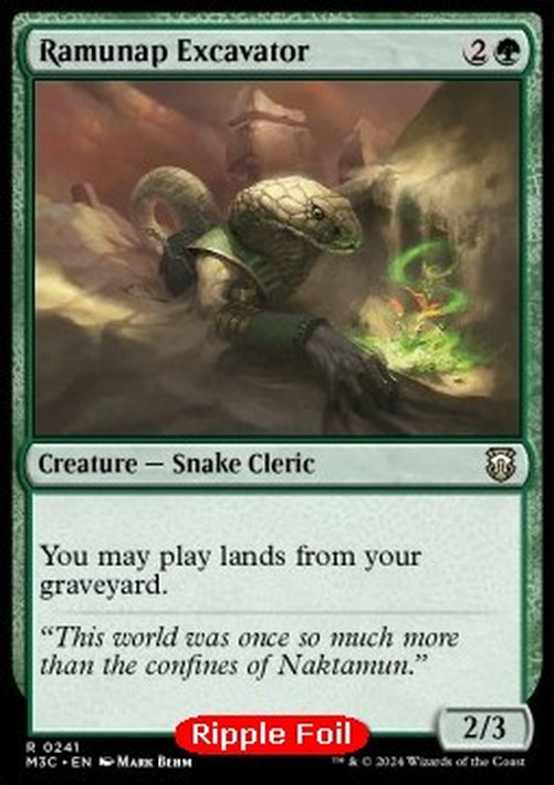Magic: The Gathering Ramunap Excavator