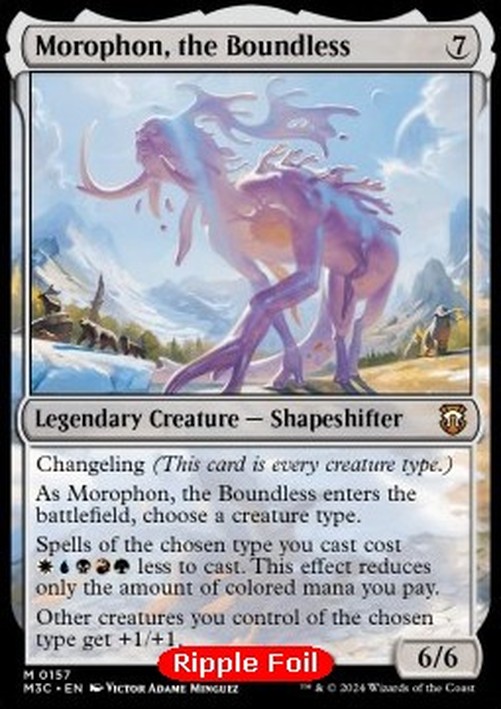 Magic: The Gathering Morophon, the Boundless