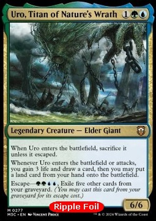 Magic: The Gathering Uro, Titan of Nature's Wrath