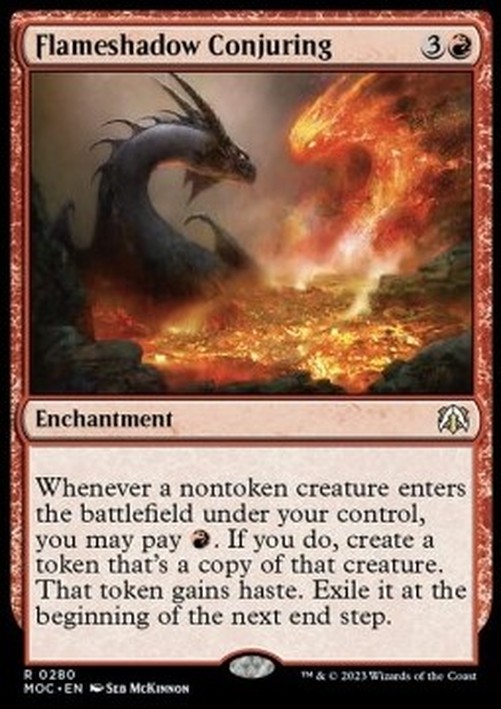 Magic: The Gathering Flameshadow Conjuring