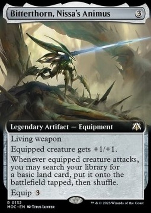 Magic: The Gathering Bitterthorn, Nissa's Animus
