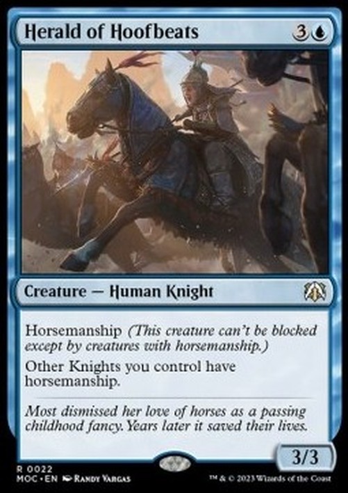 Magic: The Gathering Herald of Hoofbeats