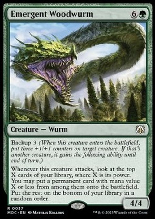 Magic: The Gathering Emergent Woodwurm