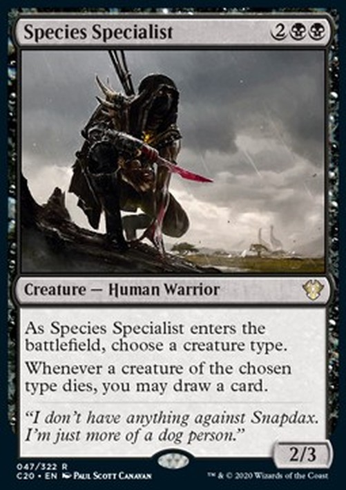Magic: The Gathering Species Specialist