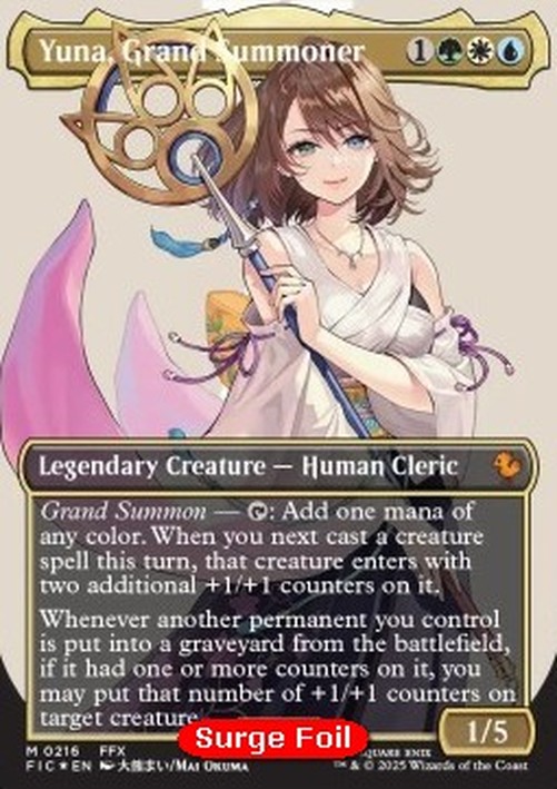 Magic: The Gathering Yuna, Grand Summoner (V.3)