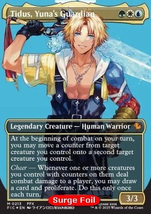 Magic: The Gathering Tidus, Yuna's Guardian (V.3)
