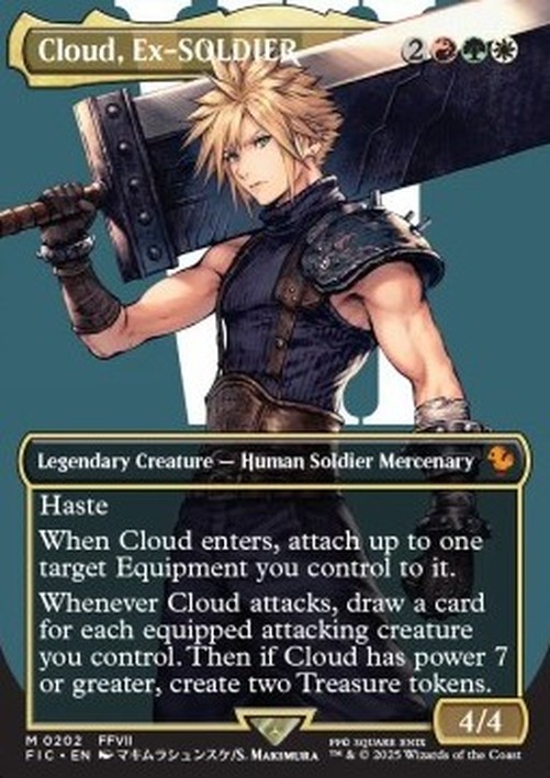 Magic: The Gathering Cloud, Ex-SOLDIER (V.2)