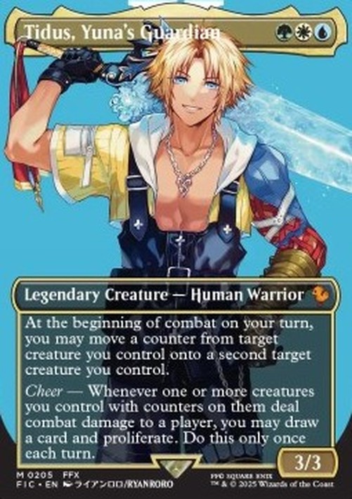 Magic: The Gathering Tidus, Yuna's Guardian (V.2)