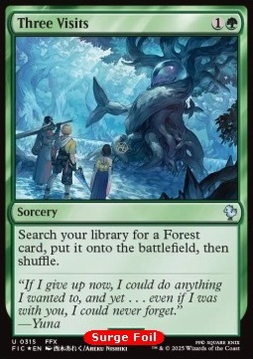 Magic: The Gathering Three Visits
