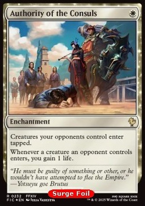 Magic: The Gathering Authority of the Consuls