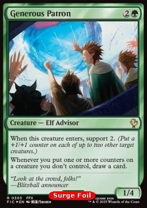 Magic: The Gathering Generous Patron